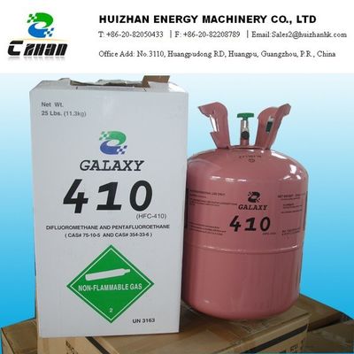 중국 상업적인 공기조화를 위한 R410 가스 HFC 냉각제 50LBS 협력 업체